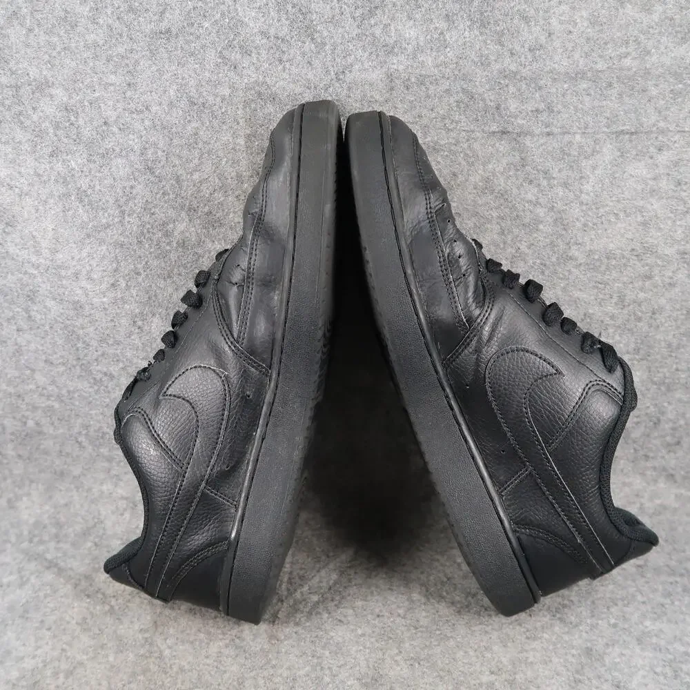 Nike Shoes Mens 10.5 Air Force One Low Sneakers Casual Lifestyle Black Trainers